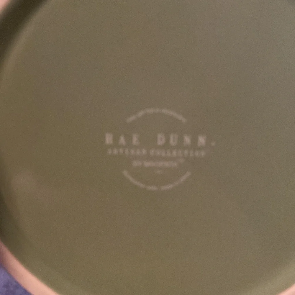 Rae Dunn TURKEY TESTER dog dish